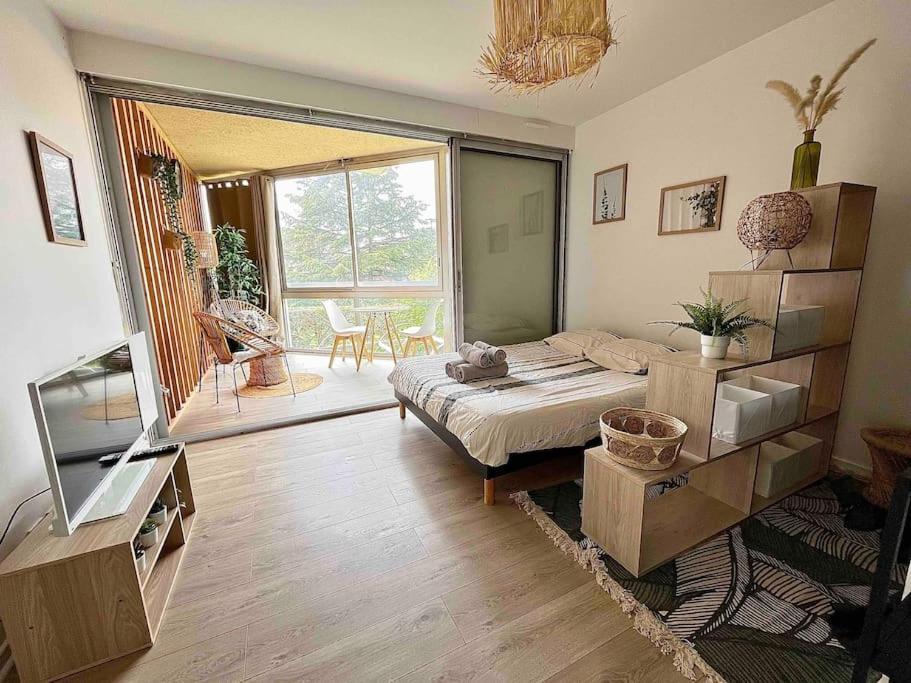 The Jungle Studio, Loggia & Parking Dans Residence ロマン・シュル・イゼール エクステリア 写真