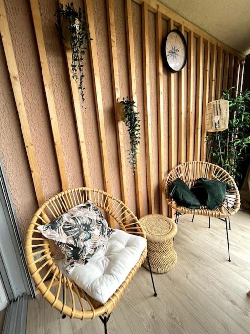 The Jungle Studio, Loggia & Parking Dans Residence ロマン・シュル・イゼール エクステリア 写真
